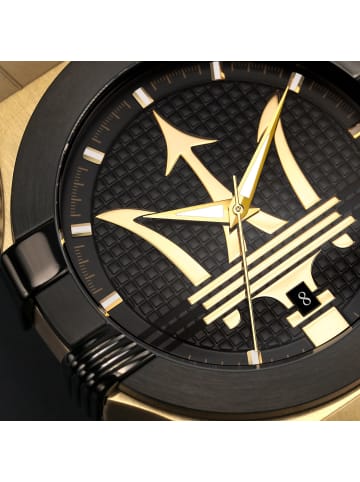 Maserati Analog-Armbanduhr Maserati Potenza in gold groß (ca. 40mm)