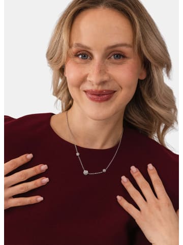 PURELEI Kette Velvet Rose 40-45 in Silver