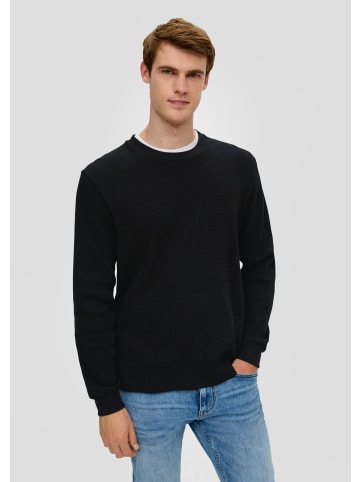 s.Oliver Sweatshirt in 9999_schwarz