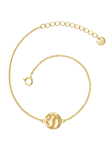 Glanzstücke München Armband Kreis Sterling Silber in gelbgold