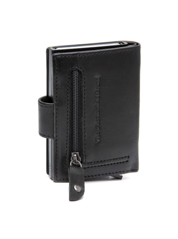 The Chesterfield Brand Barrea Geldbörse RFID Schutz Leder 7 cm in black
