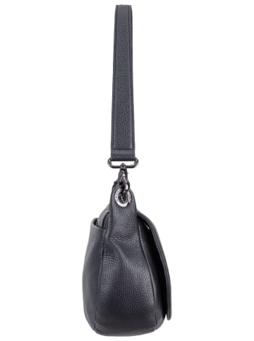 Mandarina Duck Schultertasche Mellow Leather Soft Hunting FZTA9 in Nero