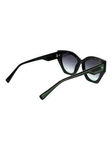 Ana Hickmann Sonnenbrille Katzenauge Schwarz