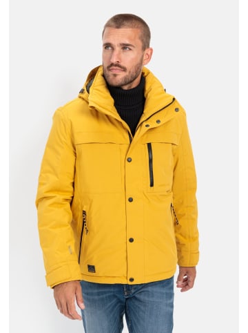 Camel Active teXXXactive® Funktionsjacke mit abnehmbarer Kapuze in Gelb