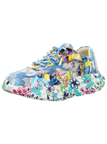 LAURA VITA Schnürschuh in blau