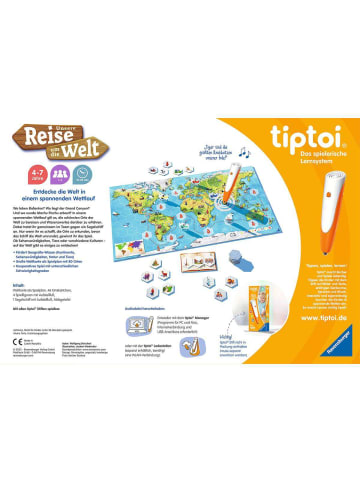 Ravensburger Lernspiel tiptoi® Unsere Reise um die Welt 4-7 Jahre in bunt