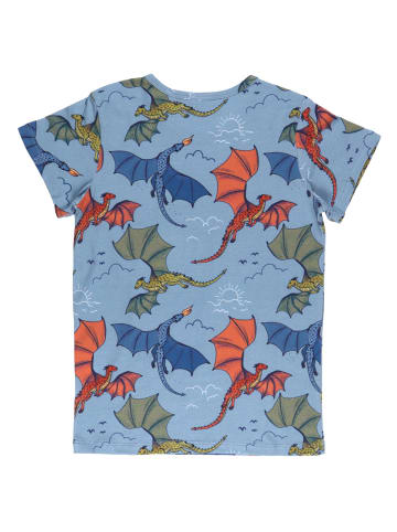 Walkiddy T-Shirt Drachen in Blau