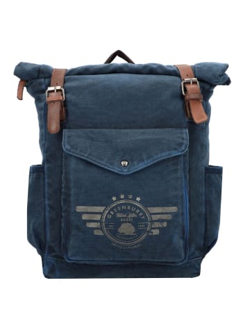 Greenburry Vintage Aviator Rucksack 47 cm Laptopfach in blue