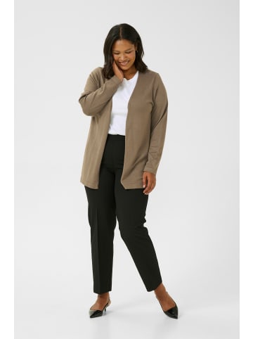 KAFFE curve Strickjacke KCfarsia Regular fit in Major Brown