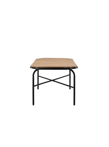 ebuy24 Gartentisch Holmbeck Natur 90 x 200 cm