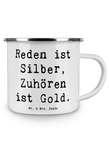 Mr. & Mrs. Panda Pott Spruch Konflikte friedlich lösen mit Spruch in Weiß