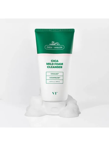 VT Cosmetics Reinigungsschaum Cica Mild Cleansing Foam, 300 ml