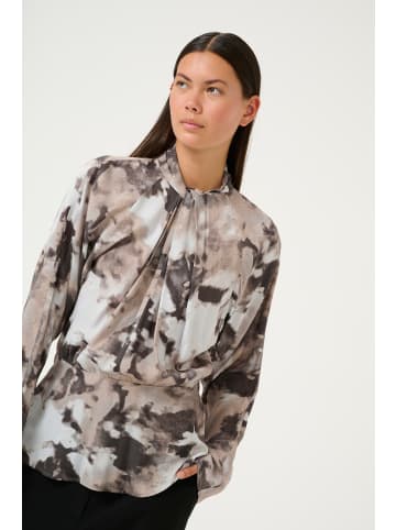 Karen By Simonsen Langarm-Bluse KBRosemarie Feminine in Rosemarie aop 1 Thunderstorm