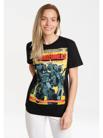 Logoshirt T-Shirt Transformers - Robots in schwarz