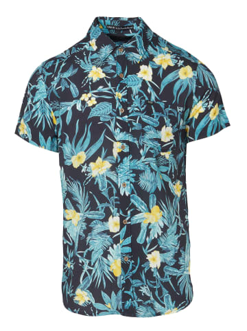 KOROSHI Kurzarmshirt in gelb