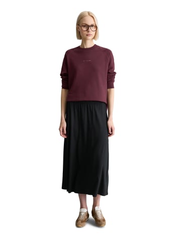 Marc O'Polo DENIM Ausgestellter Jerseyrock in Schwarz