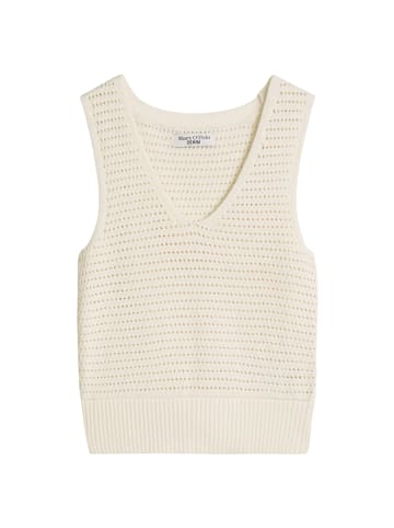 Marc O'Polo DENIM Stricktop slim in Creamy White