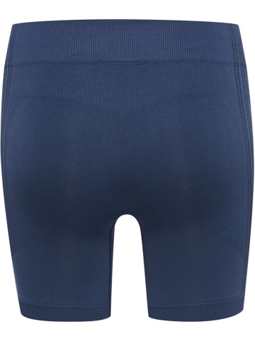 Hummel Hummel Tight Kurze Hose Hmlshaping Yoga Damen Atmungsaktiv Schnelltrocknend Nahtlosen in INSIGNIA BLUE