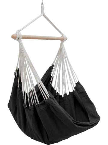 AMANKA XXL Outdoor Hängesessel Key West schwarz