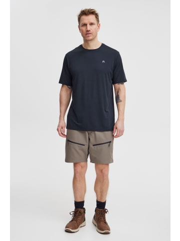 North Bend T-Shirt NBTergo M S/S Tee in Schwarz