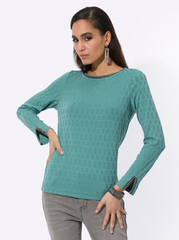 creation L Langarmshirt in salbei