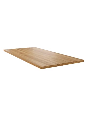 58 aufm Kessel TISCHPLATTE Danaila 140x4x90 Esstischplatte Massivholz Wildeiche