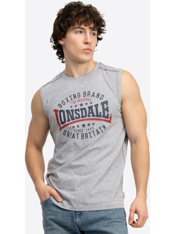 Lonsdale T-Shirt "ST. Agnes" in Grau