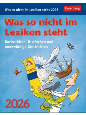Harenberg Kalender - Was so nicht im Lexikon steht Tagesabreißkalender 2026 - Kurio