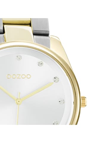 Oozoo Armbanduhr Oozoo Timepieces silber-gold mittel (ca. 38mm)