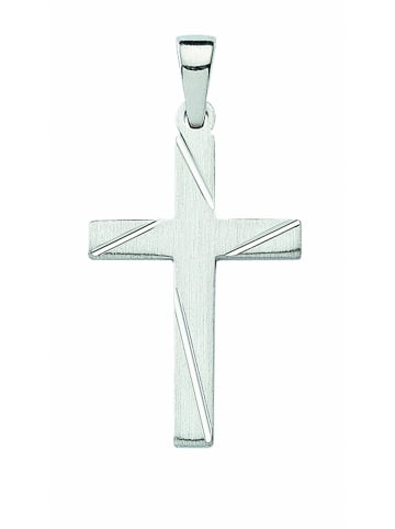 Adeliás 925 Silber Kreuz Anhänger in silber