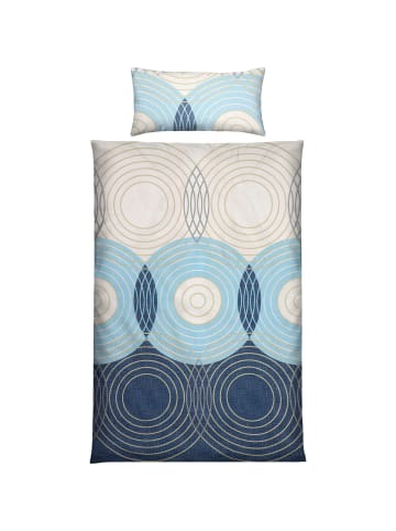 REDBEST Renforcé Bettwäsche in blau