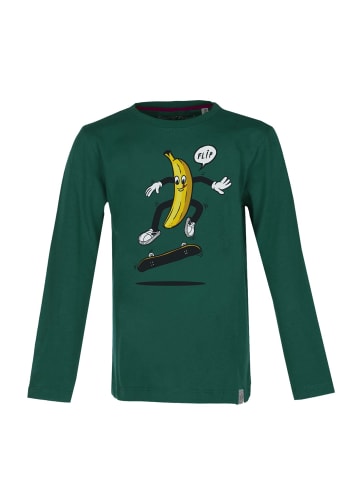 Band of Rascals Longsleeve " Banana Flip " in racing-green