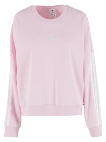 adidas adidas Rundhalsausschnitt in clear pink/white