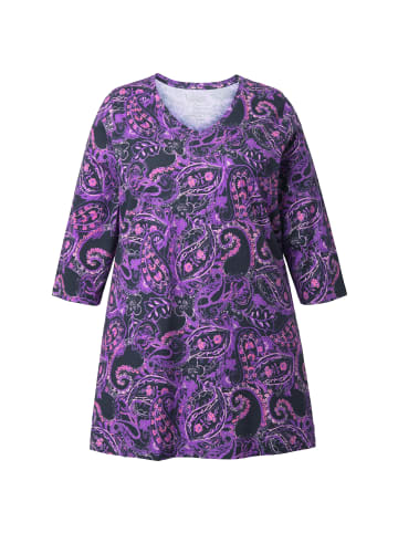 Ulla Popken Longshirt in schwarz