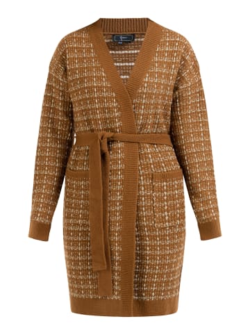 faina Damen Cardigan in Braun