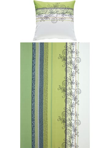 Erwin Müller Fein Biber Bettwäsche in pistazie