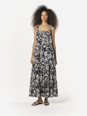 KOROSHI Lange, bedruckte Trägerträger in Schwarz