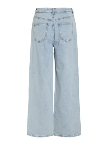 Vila Wide Fit Jeans in Light Blue Denim