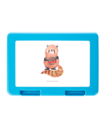 Mr. & Mrs. Panda Snackbox Roter Panda ohne Spruch in Weiß