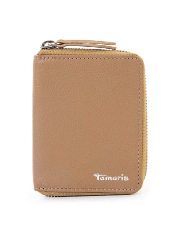 Tamaris Amanda Geldbörse Leder 8,5 cm in sahara