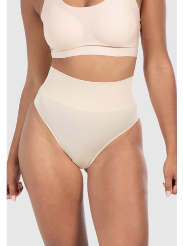 SMILODOX Mid Waist String Nysa in Nude