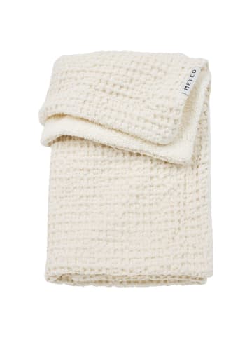 Meyco Kuscheldecke Teddy 75 x 100 cm - Waffle in beige