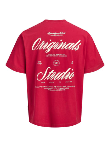 JACK & JONES Junior T-shirt in Rio Red