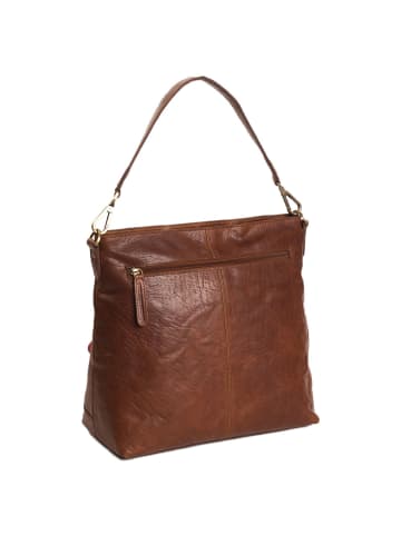 The Chesterfield Brand Antique Buff Schultertasche Leder 30 cm in cognac