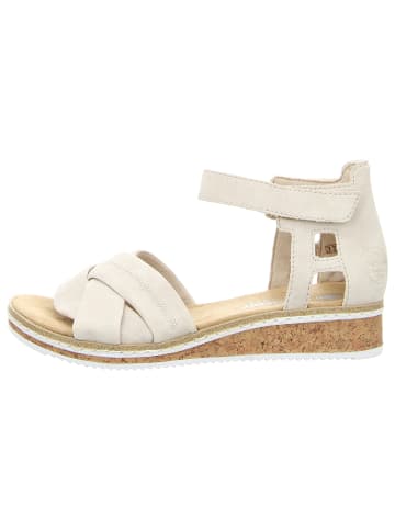 rieker Keilsandalette in beige