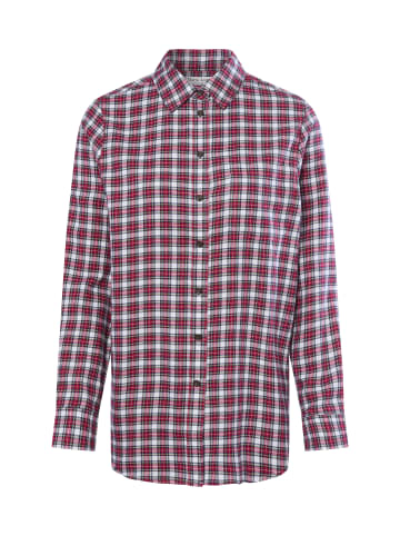 Marie Lund Bluse in rot weiß - 0071