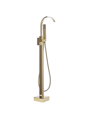 Beliani 3-tlg Wannenarmaturen RIBBON in Gold