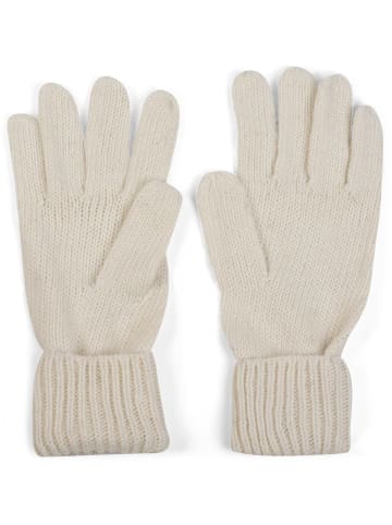 styleBREAKER Strick Handschuhe in Creme-Weiß