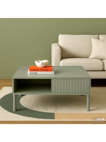 home24 Couchtisch HOLOV in Olivgrün