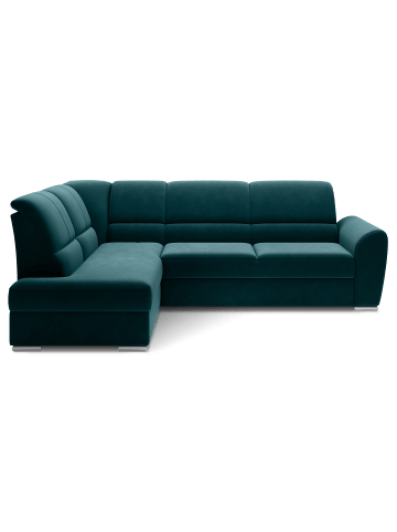 MF Design Silver Recamiere Links in Blautanne -  (L) 270 x (B) 270 x (H) 93 cm